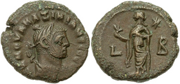 BEAUTIFUL ELPIS -- Maximianus, 285 - 310 A.D., Roman Provincial Egypt