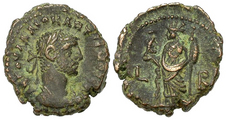 SERAPIS & ALEXANDRIA -- Diocletian, 20 November 284 - 1 March 305 A.D., Roman Provincial Egypt