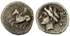 Rare APHRODITE -- High Psychometric -- Corinth, Corinthia, Greece, 308 - 306 B.C.