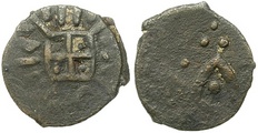 Actual Knights Templar -- Crusaders, Lordship of Sidon, Anonymous Copper, c. 1250 - 1291