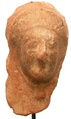 Greek Archaic Period -- Terracotta Protome Head, 5th Century B.C.