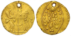 GOLD -- Republic of Venice, Doge Paulo Rainer, 1779 - 1789